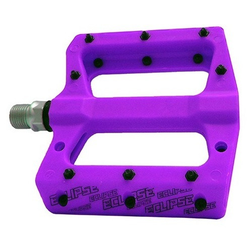 Pedal M.t.b Eclipse De Resina Con Pines Colores