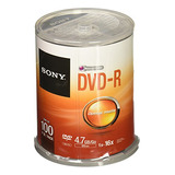 Sony Dvd -r 16x Registable Dvd 4.7gb - 100 Huso De Disco (de