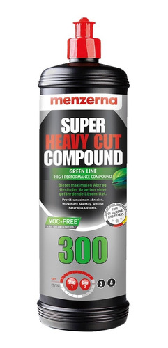 Menzerna 300 Green Line - Super Heavy Cut - 250ml