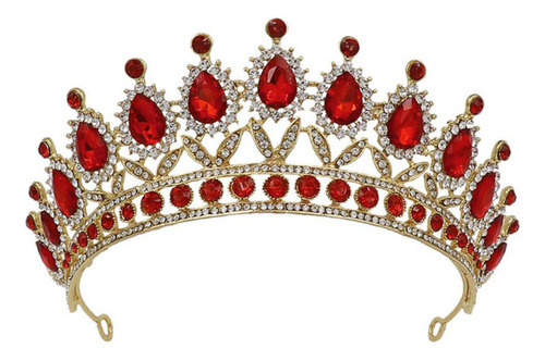 Tiaras Barrocas Con Corona De Princesa Para Niñas Bling