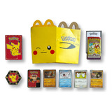 Tarjetas Pokémon Tcg Mcdonalds 2023 + Cajita Feliz Pikachu