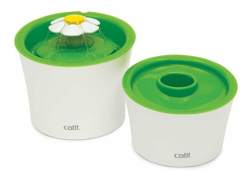 Comedero Bebedero Catit Multi Feeder Flower Gatos Kit Nuevo