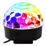 Globo Mágico Luz De Led Cristal Diversas Cores Balada Festa