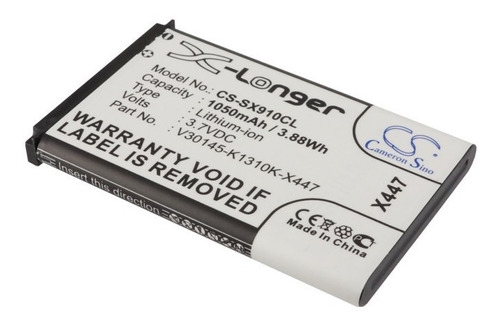 Batería Sx910cl P/ Siemens Gigaset Sl910 1050mah 3.7v