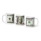 Taza De Ceramica Dolar Personalizada, Sublimada!!