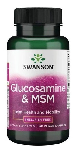 Swanson | Glucosamine & Msm I 60 Capsulas