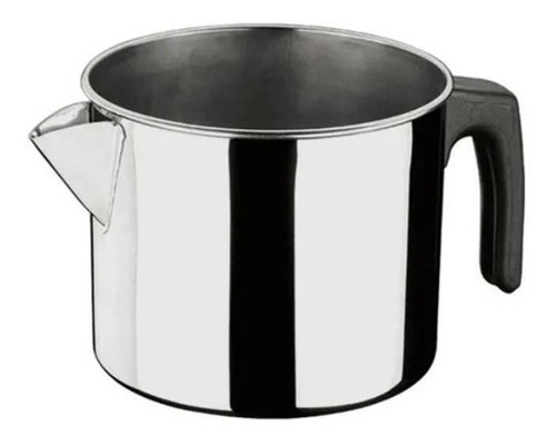 Fervedor Inox Indução 850ml Caneca Com Bico Cabo Baquelite