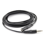 Cable Extension Auricular + Mic 3,5 Mm 4 Polos 4 Mts Esdj