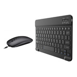 Teclado Sem Fio Portátil Compacto Do Teclado De Bluetooth 10