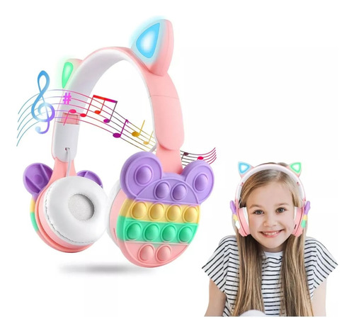 Audífonos Inalámbricos Bluetooth Diadem Micrófono Para Niños