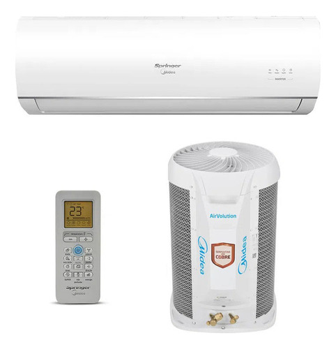 Ar Condicionado Hiwall Springer Midea Airvolution 9k F 220v