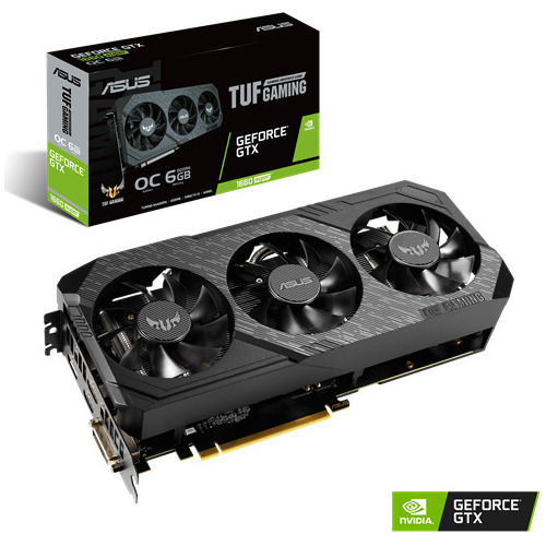 Placa De Vídeo Asus Tuf Geforce Gtx 1660 Super Oc Edition 6g