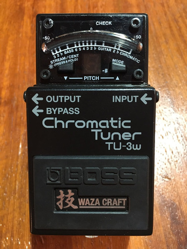 Pedal Boss Tu-3w  Afinador Made In Japan! Waza Craft Queima!