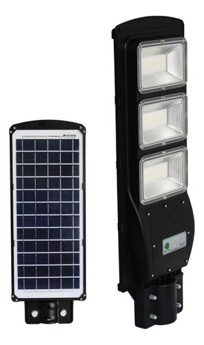 Lampara Solar Alumbrado Publico Exterior 200w Luz Blanca 