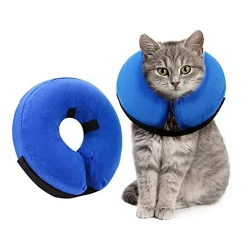 Collar Inflable Perros Gatos Talle Xs Muy Pequeños