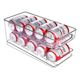 Organizador Dispensador De Latas Para Refrigerador 2 Niveles