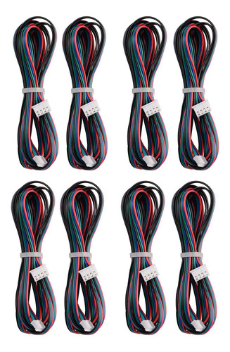 8 Cables De Conector De Motor De 2 M, Xh2.54, 4 Pines A Xh2.