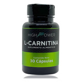 Carnitina 500 Mg 30 Cápsulas High Power.