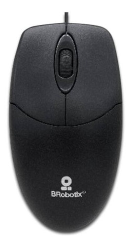 Mouse Óptico Brobotix K1 497202 Usb Alambrico 1000 Dpi Negro