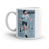 Taza Diego Maradona Fc Argentina Campeon Dios #26
