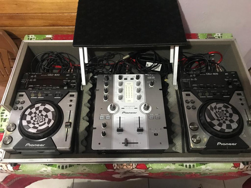 Cdj 400 + Mixer + Case. Kit Completo....