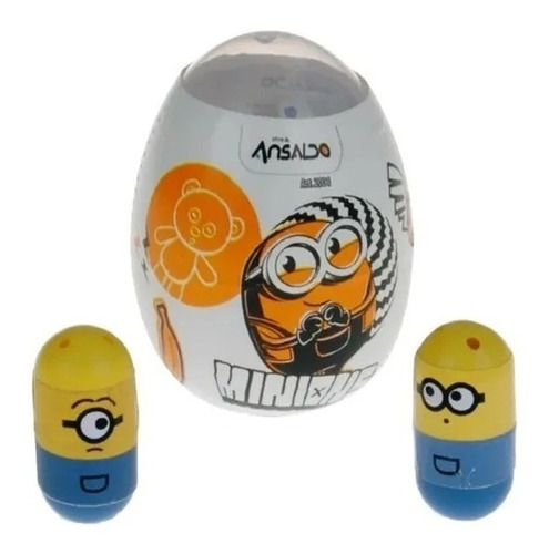 1 Huevo Sorpresa Con 2 Beans De Minions2 Nace Un Villano 3cm