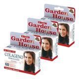 Combo X 3 Garden House Colageno Hidrolizado 60 Capsulas