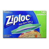 Bolsas Ziploc Paquete Con 145 Bolsas Sandwich Reutilizables