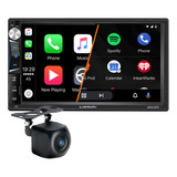 Pantalla Stereo Mirror Link Bluetooth Car Play Camara Auto