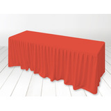 Mantel Bambalina Para Mesa Colores 2.40 X 0.73 M Luxor