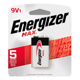 Bateria Alcalina 9v Energizer Max Pack 5 Unidades