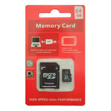 Memoria Micro Sd Con Adaptador Sd 64gb