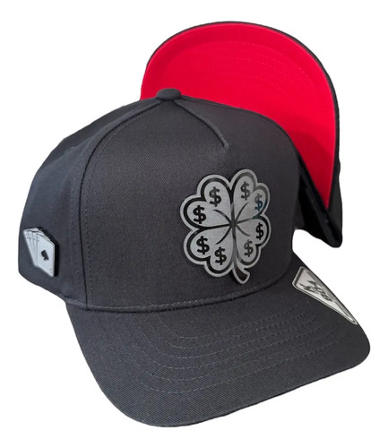 Gorra Trébol Lucky Suerte Signos Pesos Placa Premium Rg Caps