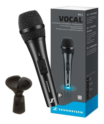 Microfone Cardióide Xs1 Vocal Sennheiser Original + Nfe 