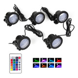 Set De Luces Led Shoyo Impermeable Ip68, Rgb, 5 Pcs