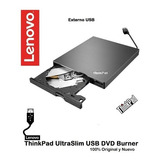 Grabador Extern Usb Lenovo Thinkpad Ultraslim Negro Externo!