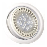 Spot Embutir Techo Luz Led 12w =100w Blanco Móvil Completo