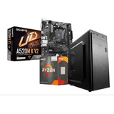 Pc Completa Armada Gamer Amd Ryzen 5 4600g 8gb Ssd 240