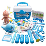 Kit De Médico Para Niñas, Kit De Dentista Con Estetoscopio