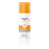 Eucerin Sun Gel Crema Facial Tono Claro Spf50+ X 50 Ml