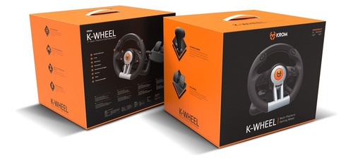 Volante Krom K-wheel Pc Ps3 Ps4 Xbox One- Boleta