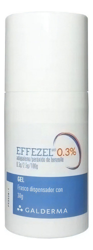 Gel Effezel 0.3% Galderma Noche Para Piel Acneica De 30g