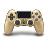 Joystick Ps4 Dualshock 4 Inalámbrico Original Color Dorado