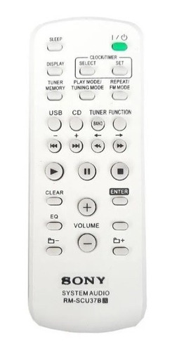 Control Remoto Equipo De Sonido Sony