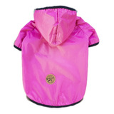 Campera Impermeable Abrigada Forrada Polar Perro Capucha