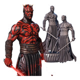 Action Figure Darth Maul -  Star Wars Modelada Por Sanix