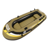 Bote Safary Fishman 400, 4 Personas+remos+inflador, Env.reg.