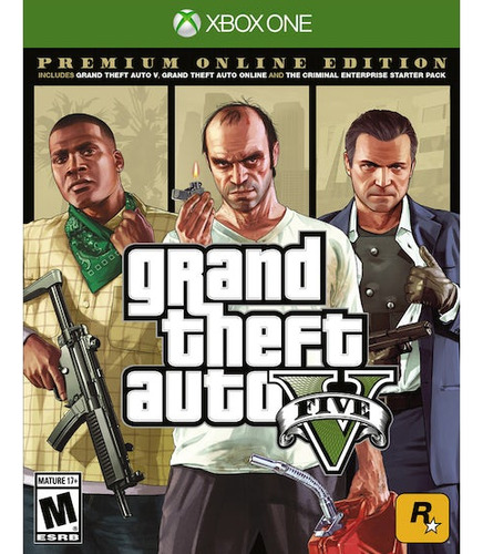 Grand Theft Auto V (gta 5) Premium Edition Xbox One / Series