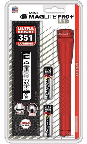 Linterna Mini Maglite Pro Pila 2a 332 Lumens Luz Led 