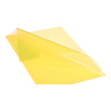 Pasta Plástica L Amarela C/ 10 Unid A4 Documento Papel